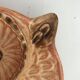 Vallauris ceramic owl trinket bowl