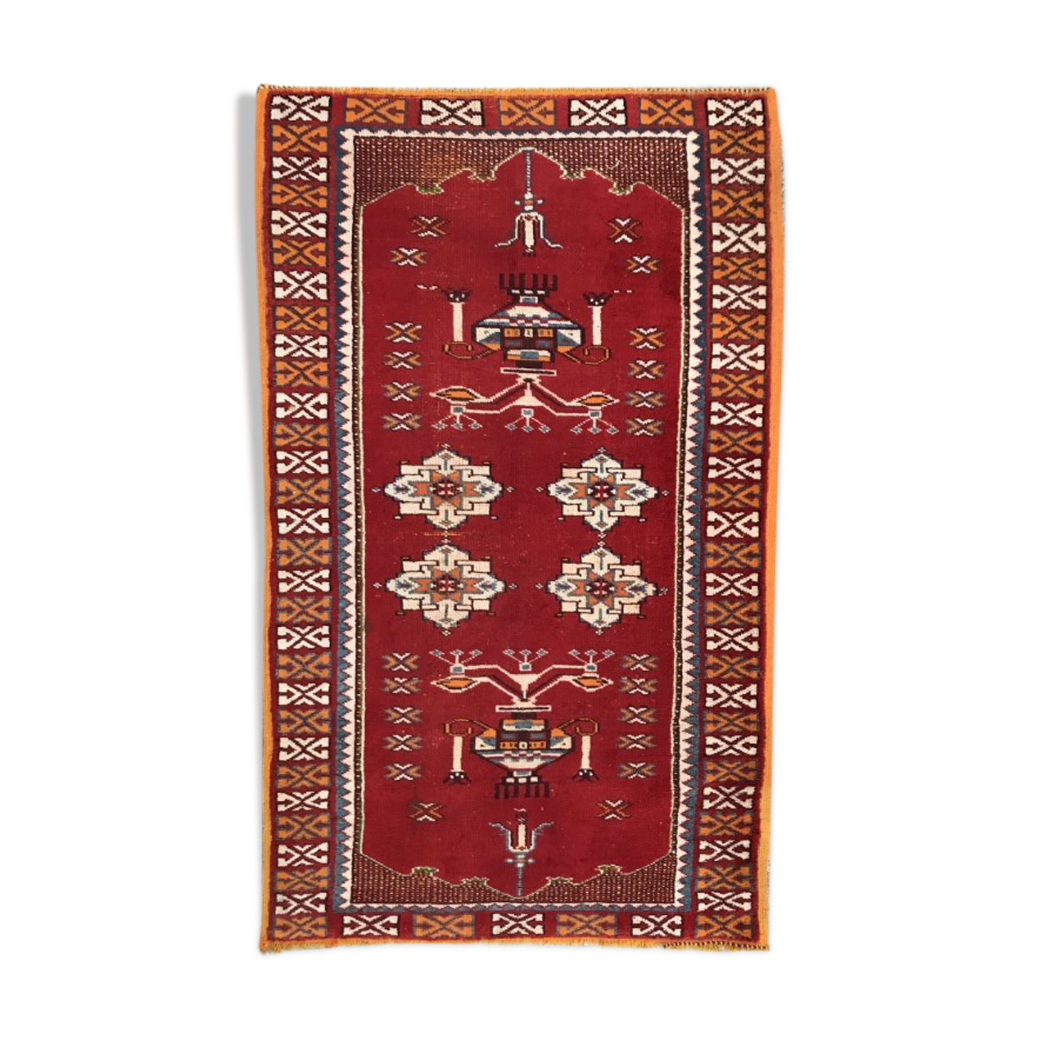 Berber former Moroccan done hand 126 X 210 CM