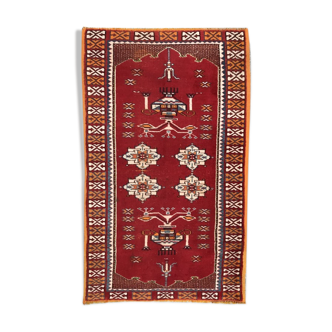 Tapis ancien marocain berbère  126x210 cm