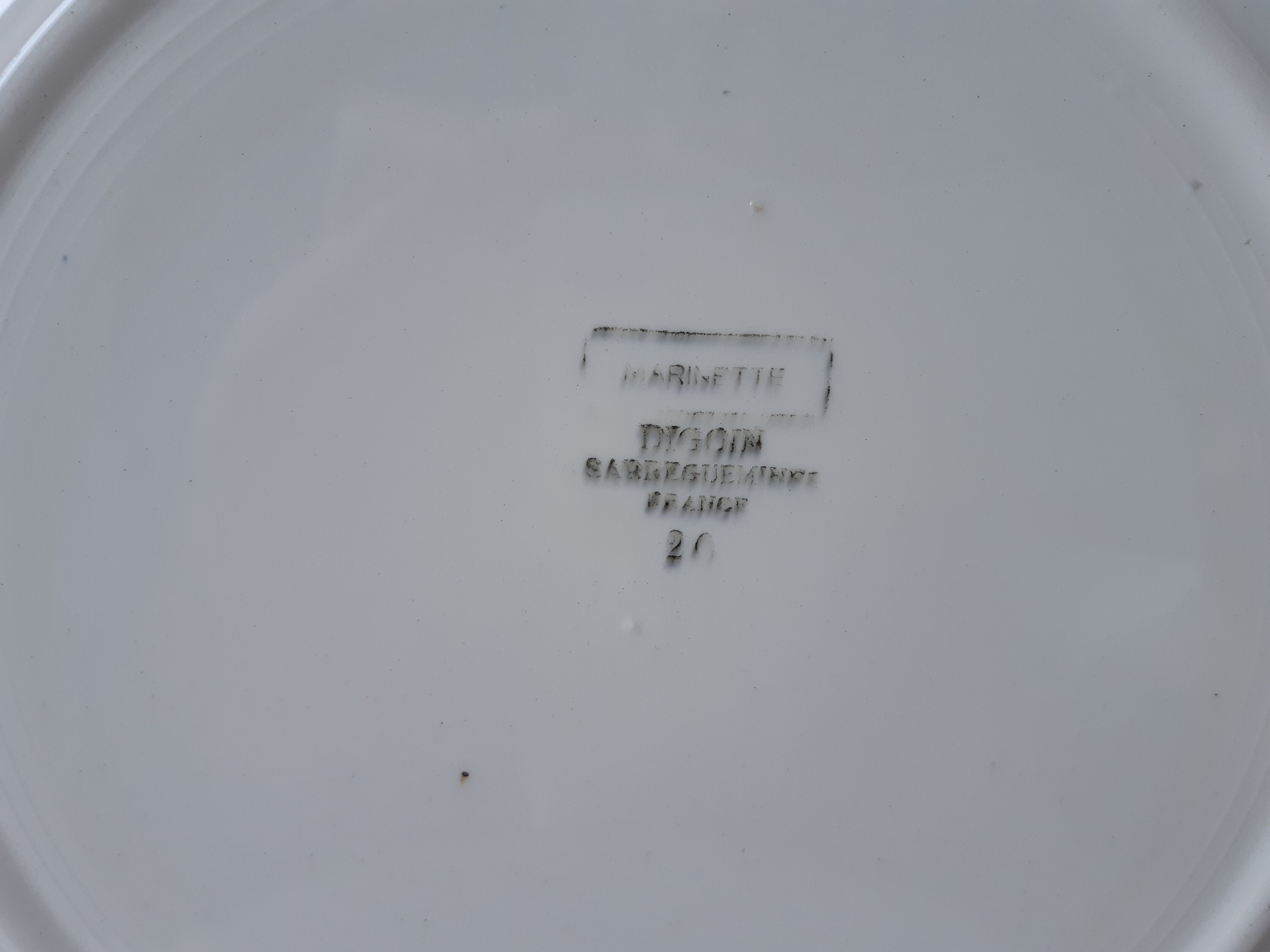 Plat Digoin Marinette