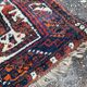 Persian wool oriental rug Iran burgundy handmade 230x320