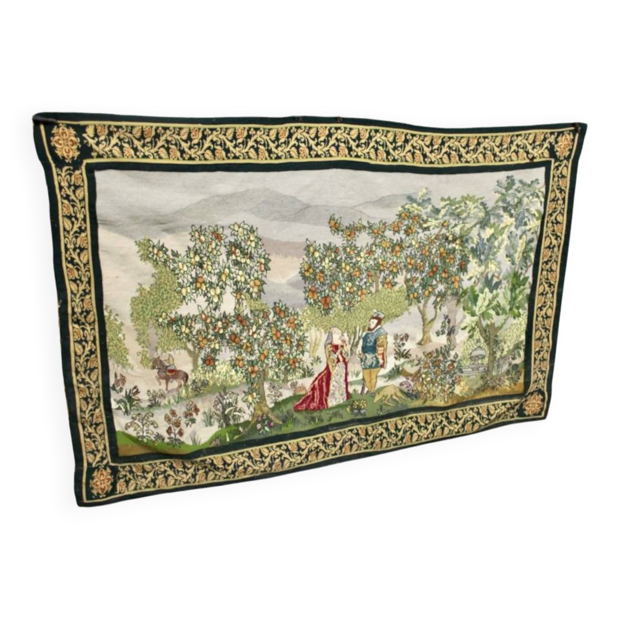 Tapisserie "Scène Champêtre" semi mécanique