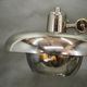 Rare 1930s Bauhaus Chrome Adjustable Desk Lamp, Czechoslovakia