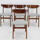 1960s Set Of Four Dining Chairs by Farstrup Mobler ,Denmark