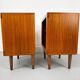 Set of 2 Danish Teak Nightstand by CFC Silkeborg, 1980s