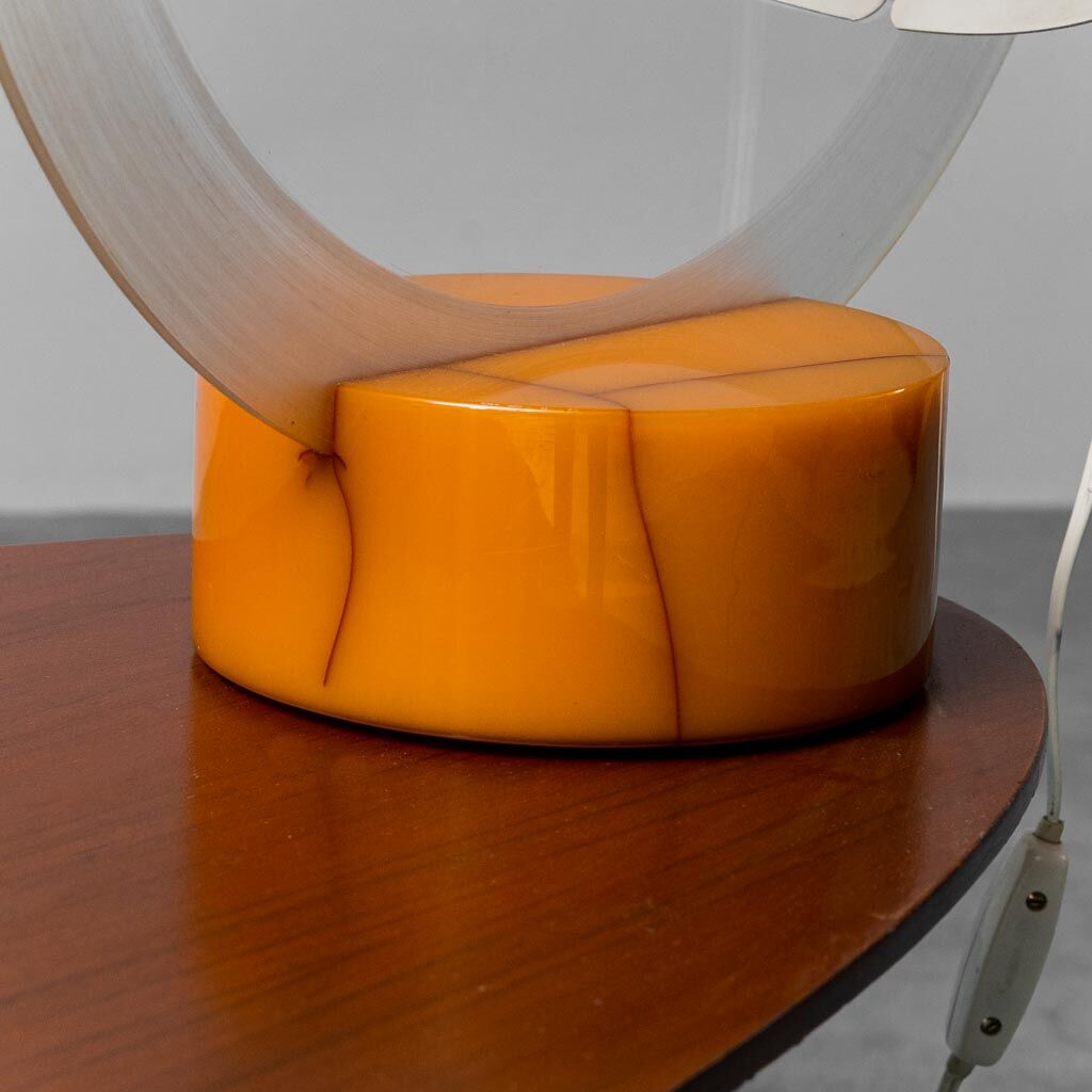 Table lamp ennio by Chiggio Lumenform years 70