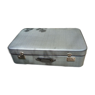 Vintage antique cardboard suitcase