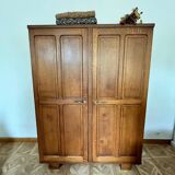 Parisian cabinet in removable raw wood