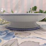 Assiette Pied-douche Gien Éventails Japonais