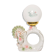 Mid-century white ceramic peacock table lamp, Europe, 1960s.