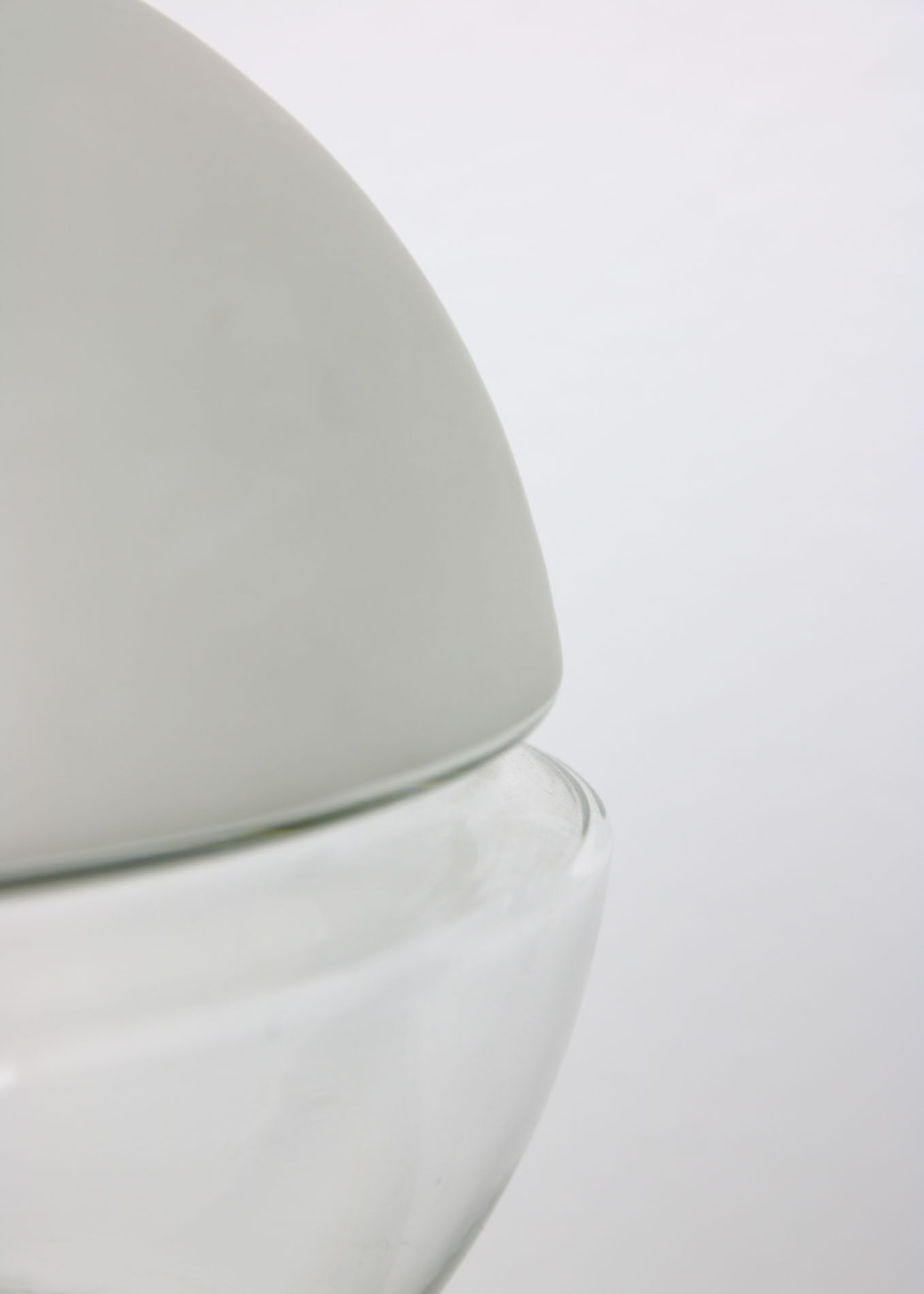 Space age german mushroom table lamp from Doria Leuchten, 1970s