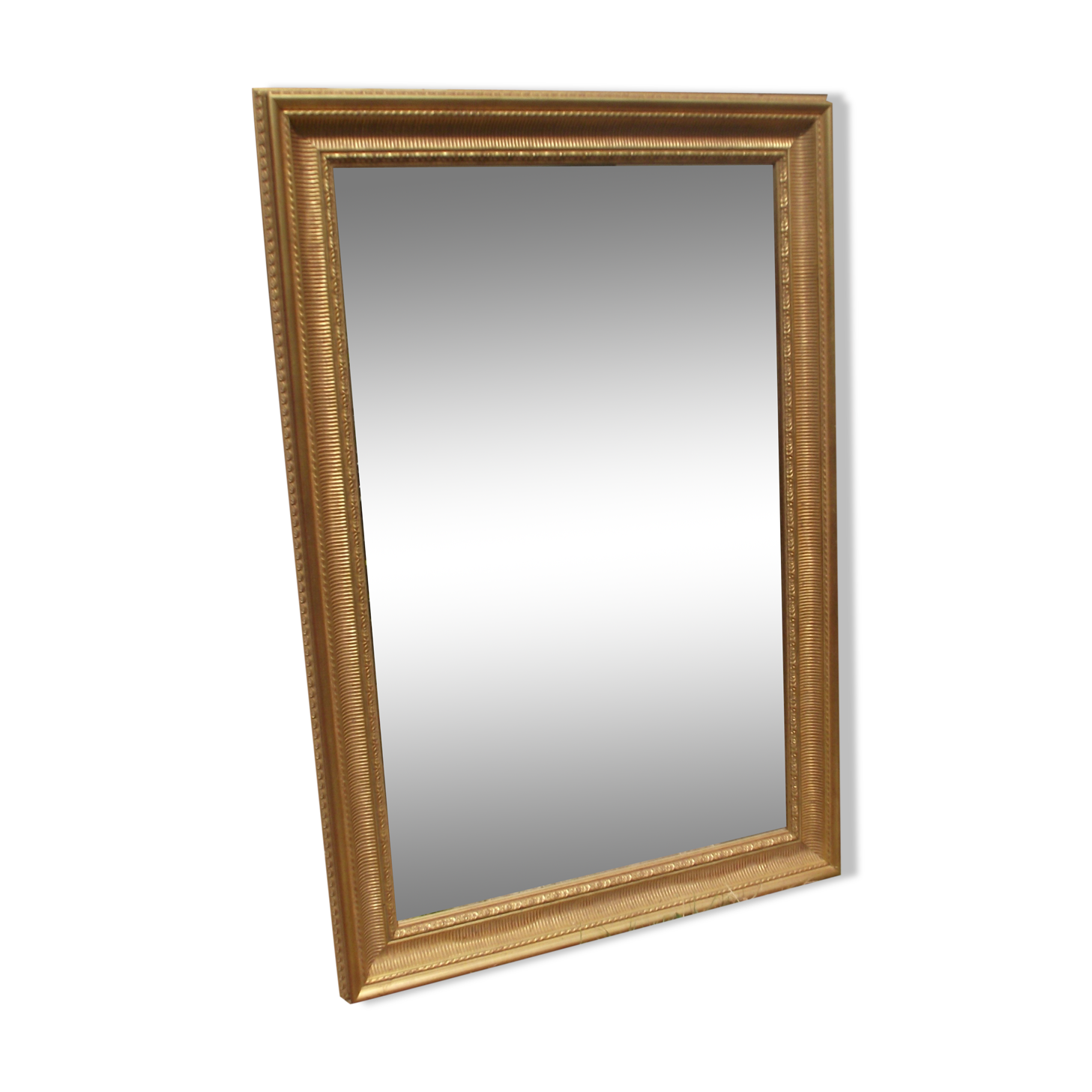 Mirror carved and gilded wood from the 80