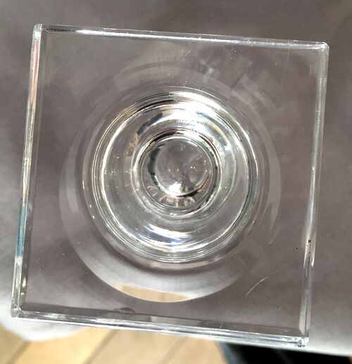 Suite de 12 verres a vin cristal val st lambert 1925