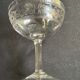 6 Guilloche champagne glasses – Art Nouveau