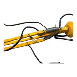 Lampe anglepoise articulée jaune