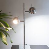 Seylumiere chrome eyeball table lamp Hary model