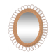 Mirror rattan Sun 45 x 36 cm