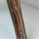 Tripod stool solid wood folk art 60s