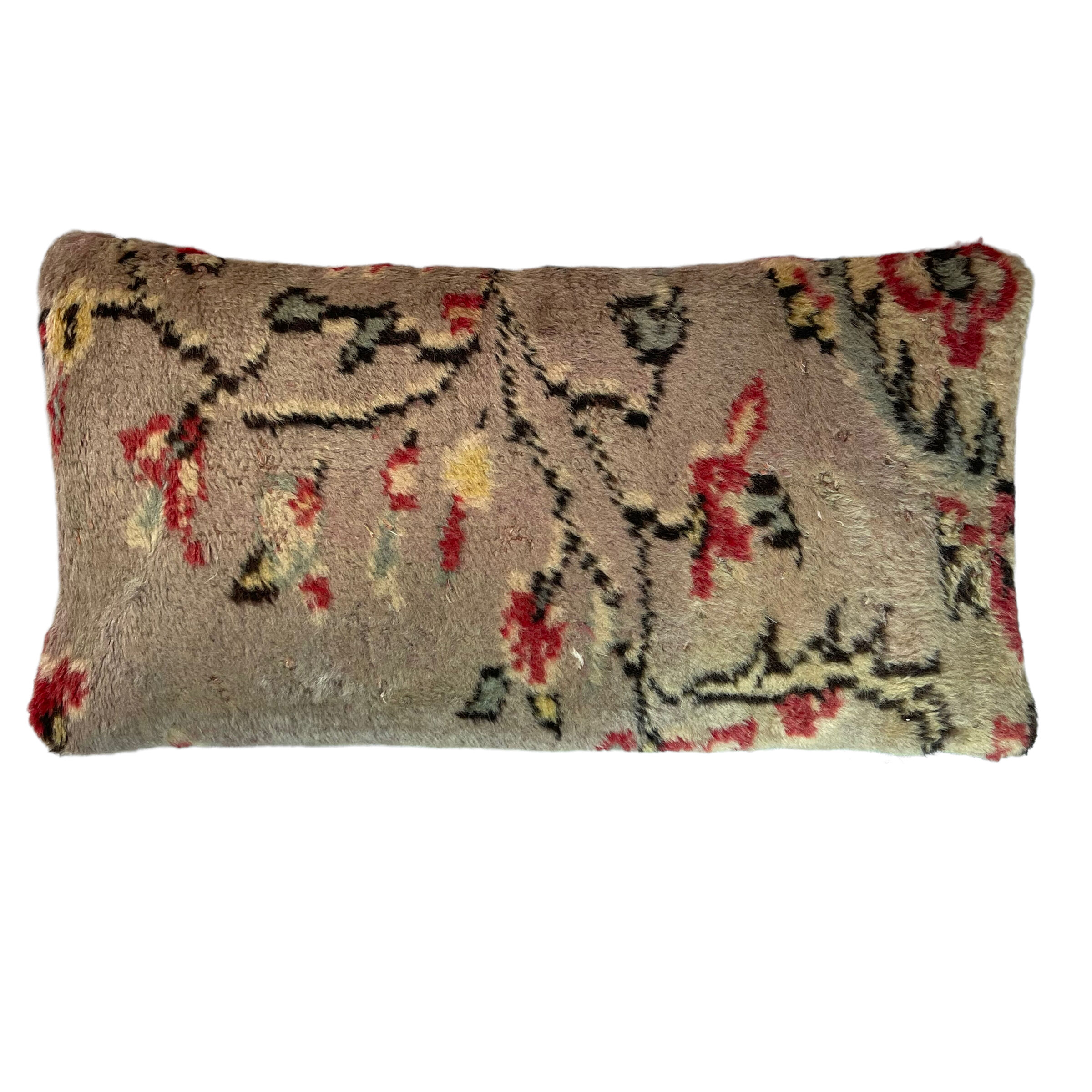 Vintage turkish handmade cushion cover , 30 x 60 cm