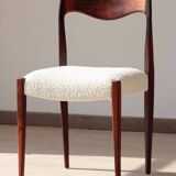 Set of 4 Scandinavian rosewood chairs – Otto Møller style | Vintage
