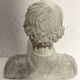 Sculpted plaster cast Bust of a young man 20th century