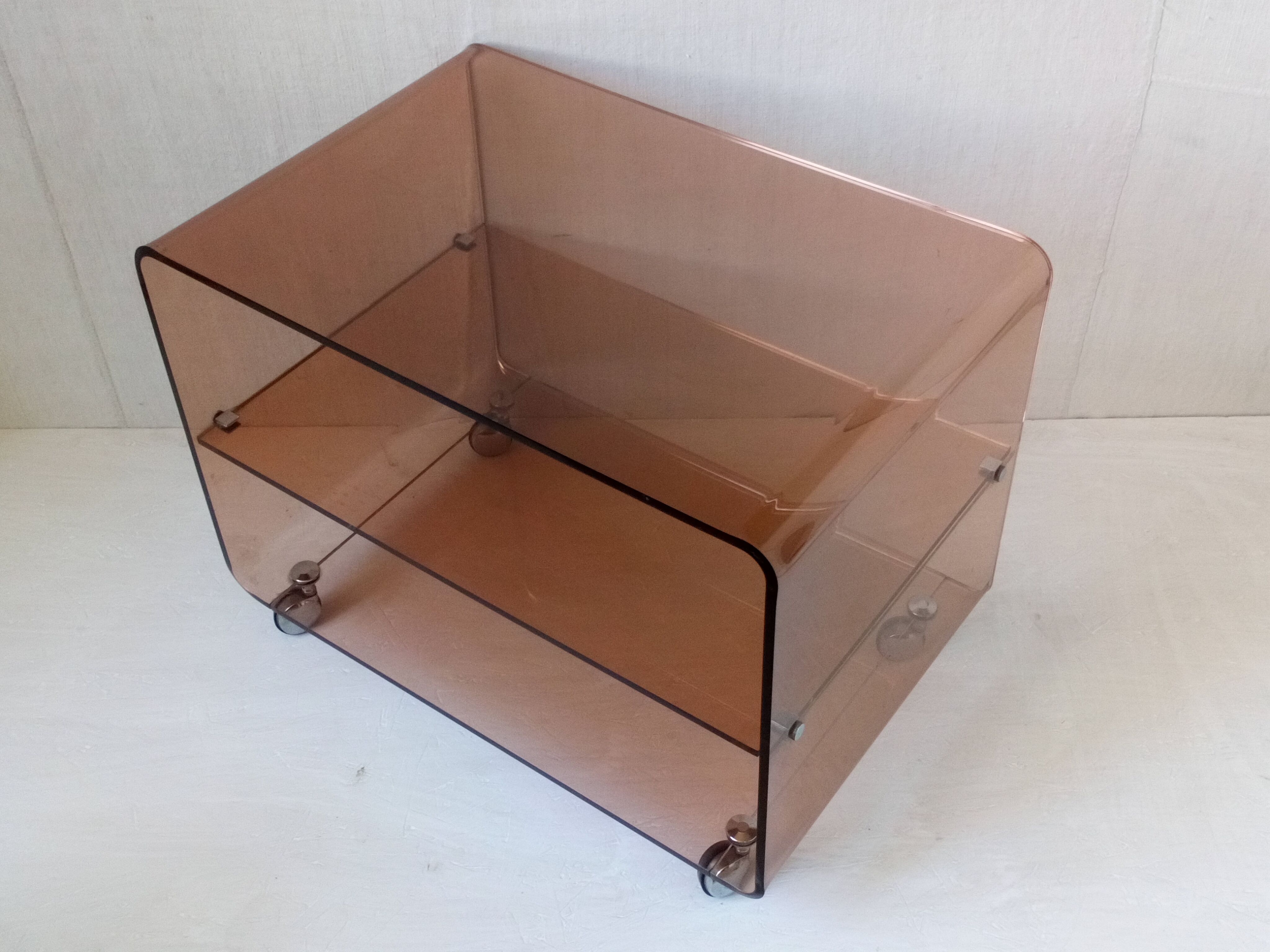 70s Plexiglas coffee table