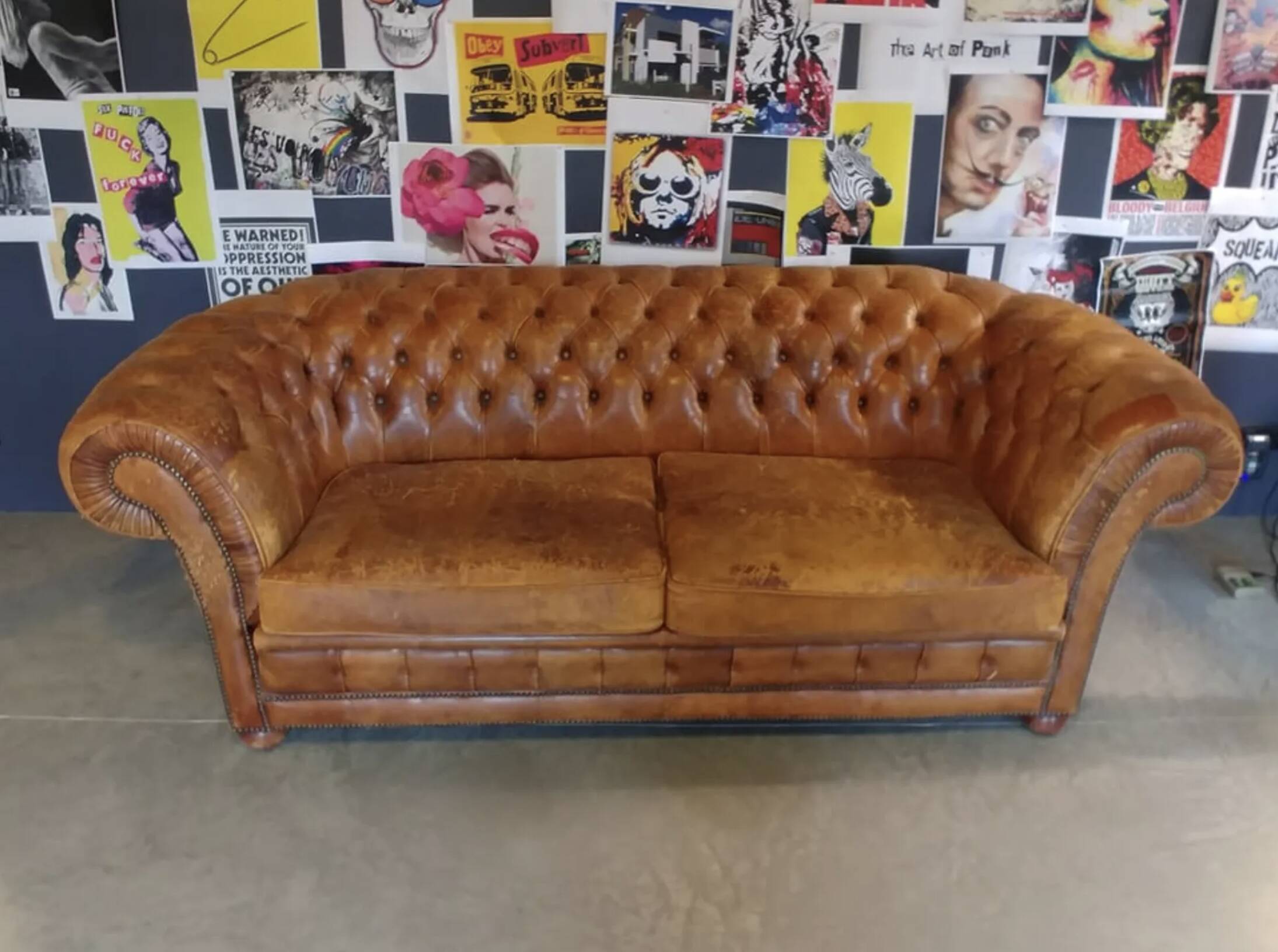 3-seater Chesterfield Sofa