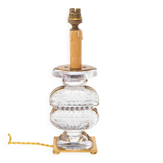 Baguès Maison table lamp in brass and crystal, circa 1960 (32.5 cm)