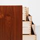 Midcentury Danish sideboard with 6 drawers in teak by Dyrlund 1960s