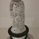 Pied de lampe avec son décor sacrifié