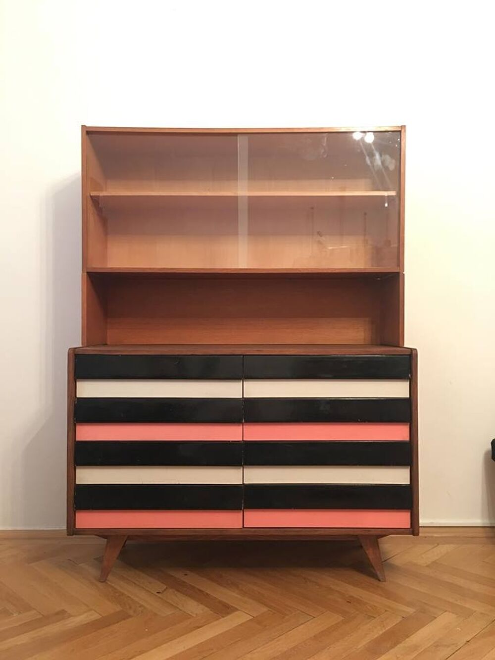 DRESSER with Bookcase Jiri Jiroutek for Interier Praha – U 453