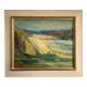 Vintage Modernists Oil Painting Autumn Landscape by Aksel 1960s