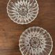 Set of 2 antique glass bowls