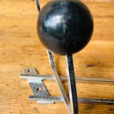 Vintage wall coat rack 4 hooks