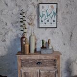 Framed botanical board