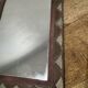 Vintage brass mirror