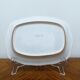 Earthenware dish signed Moustiers
