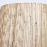 Beautiful ceramic table lamp and 60s straw