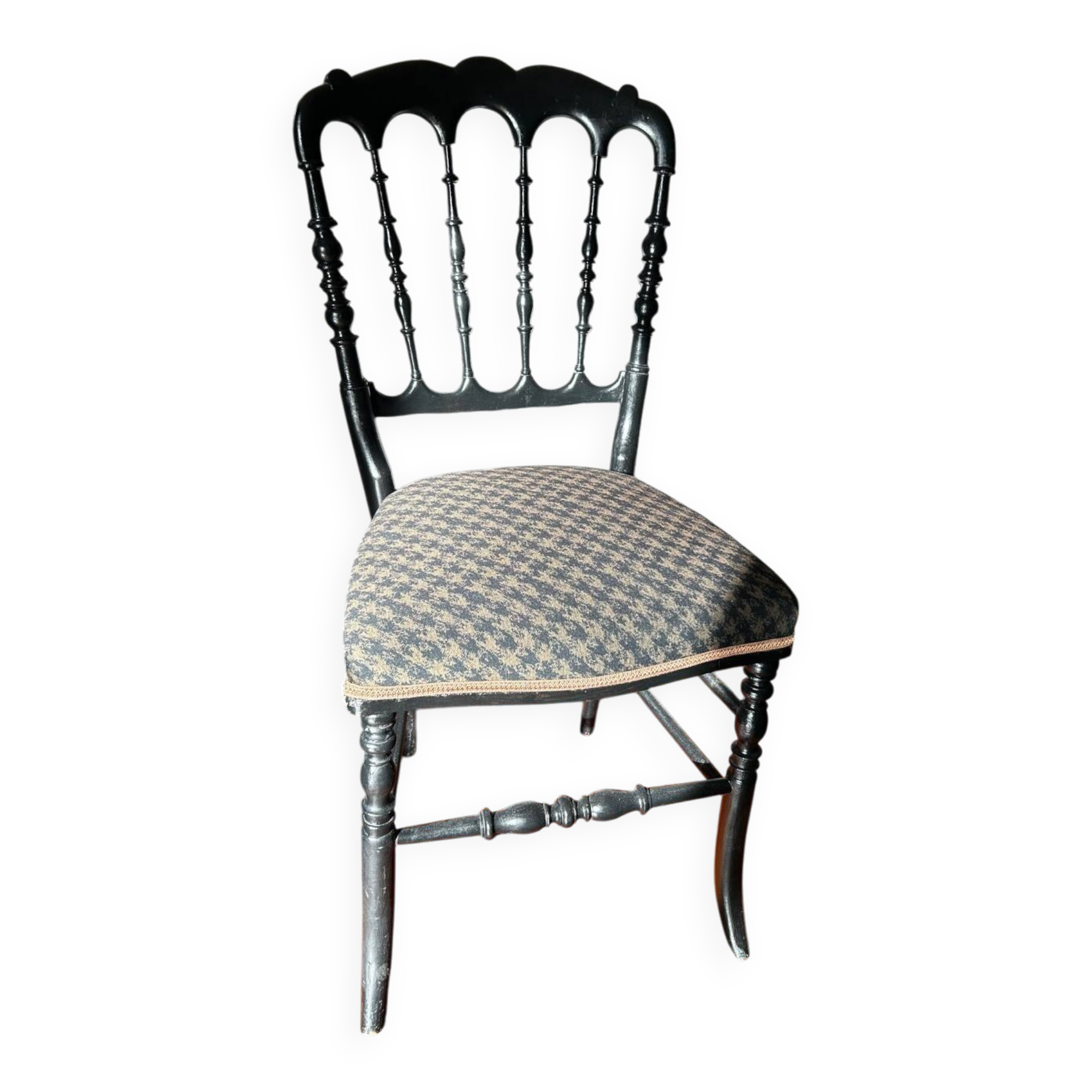Black Napoleon III chair