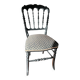 Black Napoleon III chair