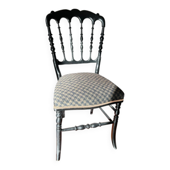 Black Napoleon III chair