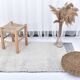 Tapis de couloir vintage bleu pastel doux 2x10, 68x302 cm