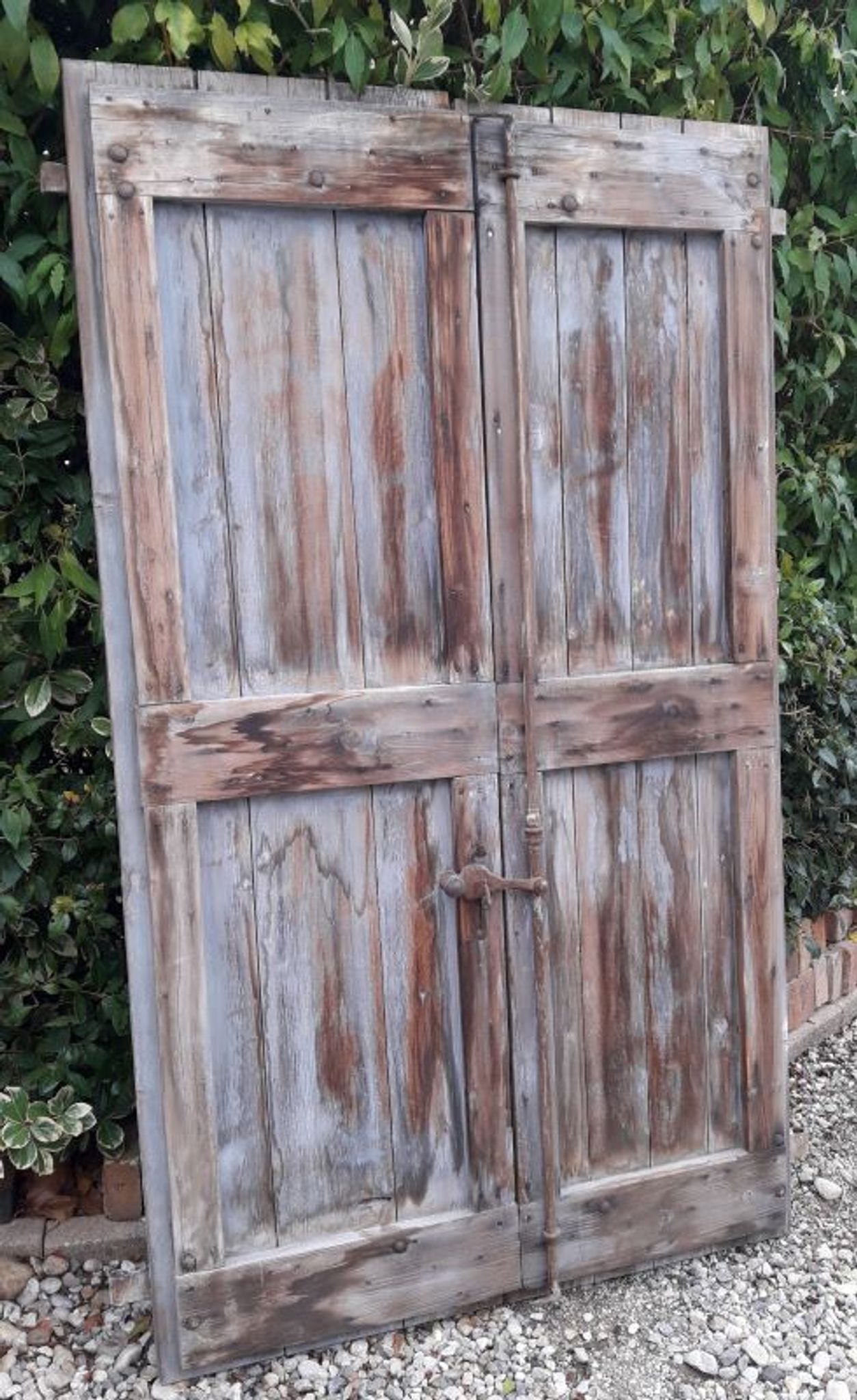 Pair of shutters fir hinges XVIII° old