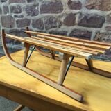 Vintage Davos wooden sledge