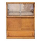 Adorable MD-type oak module from the 1950s.