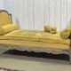 Louis XV daybed from the 18th century in oak.