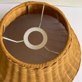 Rattan lampshade