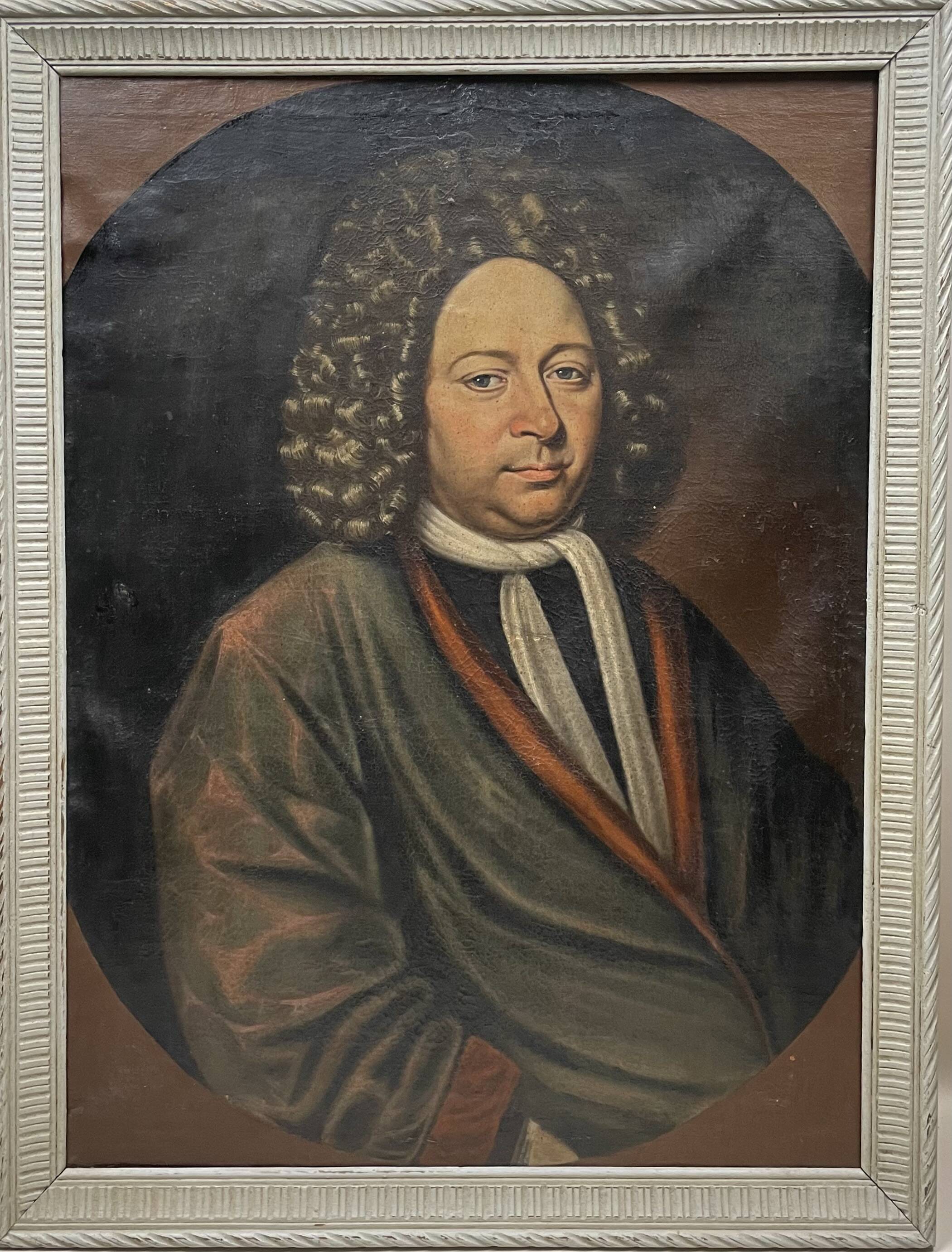Pair of portraits from the early 18th century