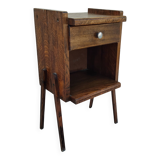 Old vintage bedside table from the reconstruction period