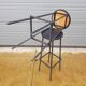 Set of 2 metal stools